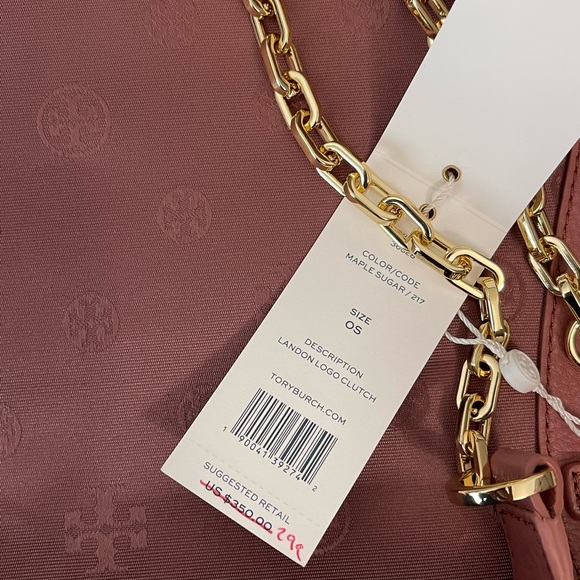 BNWT authentic Tory Burch purse. Dusty pink/mauve color - Picture 2 of 3